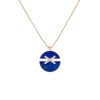 Chaumet 084650 Jeux De Liens Harmony Medium Model Pendant Rose Gold Lapis Lazuli 2