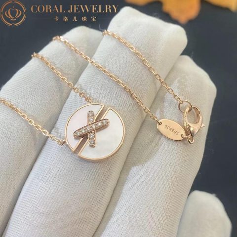 Chaumet 084220 Jeux De Liens Harmony Mother-of-pearl Small Model Pendant 5