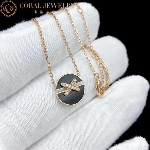 Chaumet 084426 Jeux De Liens Harmony Onyx Small Model Pendant 6