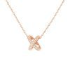 Chaumet Jeux De Liens Pendant 082216 Rose Gold Diamonds 1