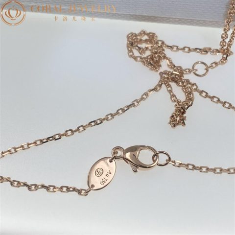 Chaumet Jeux De Liens Pendant 082216 Rose Gold Diamonds 8