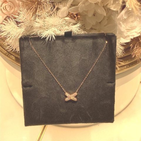 Chaumet Jeux De Liens Pendant 083221 Rose Gold Diamonds 6