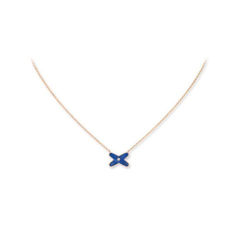 Chaumet Jeux de Liens 082931 pendant, rose gold, lapis lazuli, diamond 2