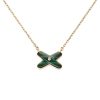Chaumet Jeux De Liens Pendant 083969 Rose Gold Malachite Diamond 2