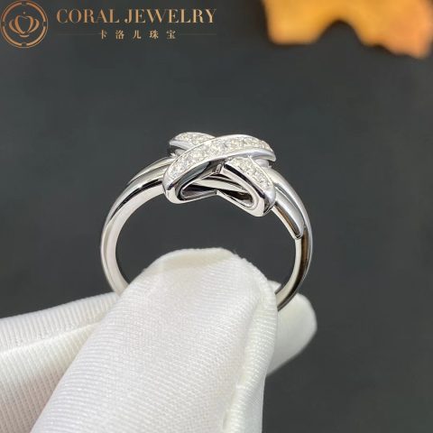 Chaumet Jeux De Liens Ring 081240 White Gold, Diamonds 2