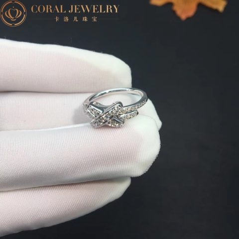 Chaumet Jeux De Liens Ring 081293 White Gold, Diamonds 8