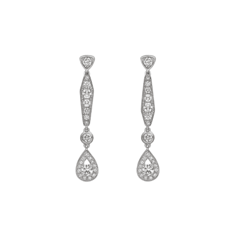 Chaumet 081786 Joséphine white-gold diamond earrings 1