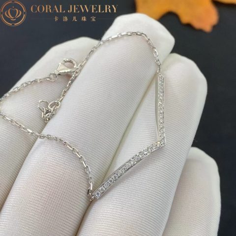 Chaumet Joséphine Aigrette Bracelet 083294 White Gold Diamonds 5