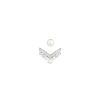 Chaumet Joséphine Aigrette 083293 Earring White Gold Pearls Diamonds 1