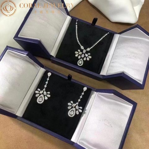 Chaumet 083166 Joséphine Aigrette Impériale Pendant White Gold Diamonds 34