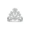 Chaumet Joséphine Aigrette Impériale Ring J3RQ00 Platinum Diamonds 3 Chaumet Joséphine Aigrette Impériale Ring J3RQ00 Platinum Diamonds 1