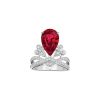 Chaumet Joséphine Aigrette Impériale Ring 082920 Platinum Ruby Diamonds 2 Chaumet Joséphine Aigrette Impériale Ring 082920 Platinum Ruby Diamonds