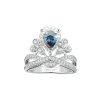 Chaumet Joséphine Aigrette Impériale Ring Platinum Sapphire1