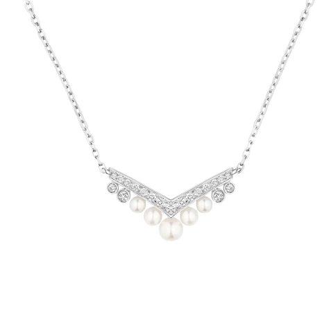 Chaumet 084966 Joséphine Aigrette Pendant White Gold Pearls 1
