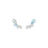 Chaumet Joséphine 084377 Ronde D’aigrettes Earrings White Gold Aquamarines Diamonds 2