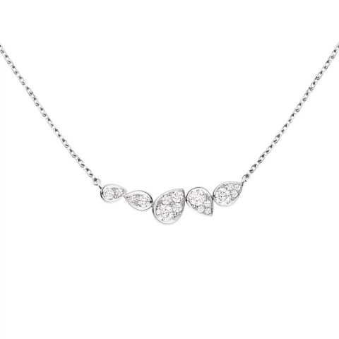 Chaumet Joséphine Ronde D’aigrettes Necklace 083847 White Gold, Diamonds 2