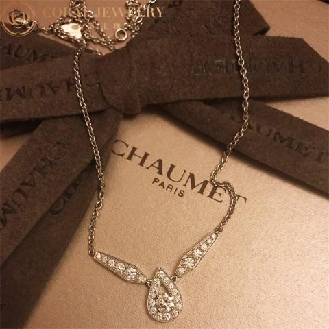 Chaumet Josephine White Gold Diamond Pendant 081788 4