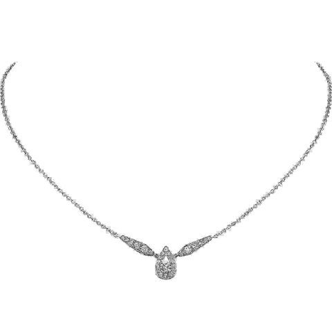 Chaumet Josephine White Gold Diamond Pendant 081788 1