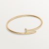 Cartier Juste un Clou B6066117 Bracelet Small Model Yellow Gold Diamonds 1