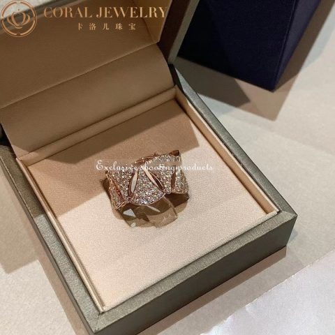 Bulgari Divas’ Dream AN856926 Ring Rose Gold Diamonds 5