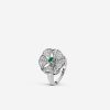 Bulgari Divas’ Dream AN857988 Ring White-gold Diamond and Emerald Ring 1