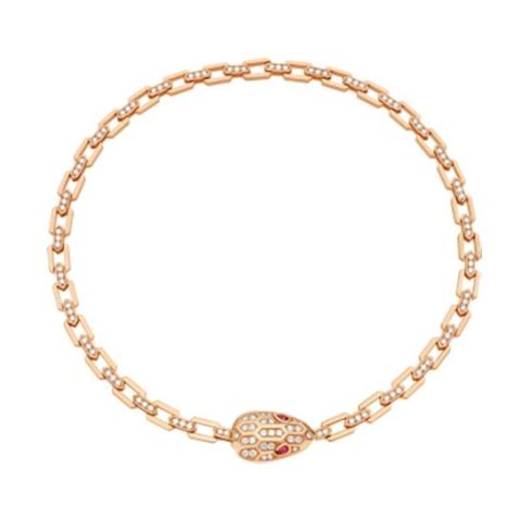 Bulgari Serpenti 352724 necklace CL857723 in 18 kt Rose gold 1