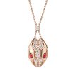Bulgari Serpenti Rubellite 352748 Diamond Gold necklace 2 Bulgari Serpenti Rubellite 352748 Diamond Gold necklace 1