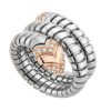 Bulgari Serpenti Tubogas AN856666 two-ring ring 1
