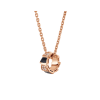 Bulgari Serpenti Viper 356554 18 kt rose gold necklace set with onyx elements and pavé diamonds on the pendant 1