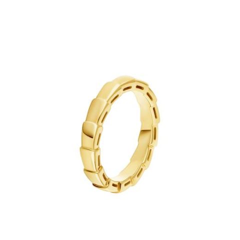 Bulgari 349640-YG Serpenti Viper wedding band in 18 kt yellow gold 1