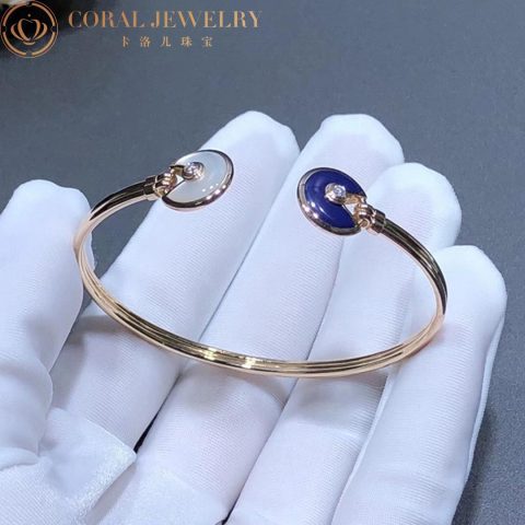 Cartier Amulette B6050717 De Cartier Bracelet XS Model Rose Gold Lapis lazuli Bracelet 7