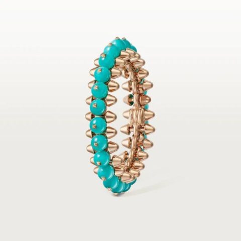 Cartier Clash De N6718417 Cartier Bracelet XL Model Rose Gold Amazonite 5