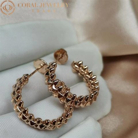 Cartier Clash De B8301415 Cartier Earrings Small Model Rose Gold 8
