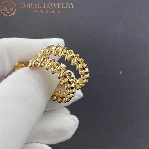 Cartier Clash De B8301415-YG Cartier Earrings Small Model Yellow Gold 5