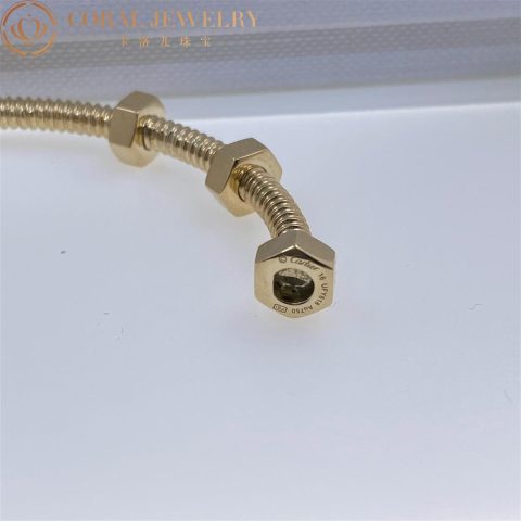 Cartier Écrou de B6063817 Cartier Bracelet Yellow Gold 20