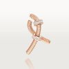 Cartier Ecrou De Cartier B8301437 Earring Rose Gold Diamonds 2 Cartier Ecrou De Cartier B8301437 Earring Rose Gold Diamonds 1