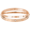 Cartier Love N6709617 Bracelet 12 Diamonds Rose Gold 1