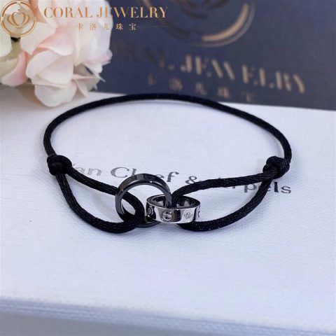 Cartier Love Bracelet B6026005 Ceramic White Gold Diamonds 8