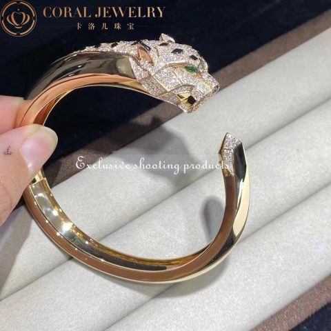 Cartier Panthère De N6035317 Cartier Bracelet 18K Yellow Gold Diamond 15
