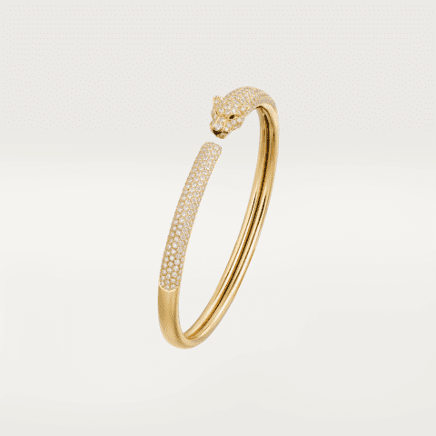Cartier Panthère De N6718117 Cartier Bracelet Yellow Gold Onyx Emeralds Diamonds 1