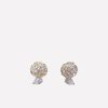 Chanel Camélia Précieux J11337 Earrings 18k White Gold Diamonds 1