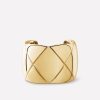 Chanel Coco Crush J10572 Cuff Quilted Motif 18k Yellow Gold 1