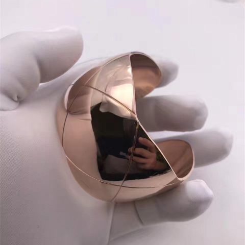 Chanel Coco Crush J10572 Cuff Quilted Motif 18k Yellow Gold 7