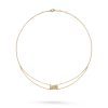 Chanel Coco Crush J11359 Necklace Quilted Motif 18k Yellow Gold Diamond 2