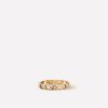 Chanel Coco Crush Ring J11785 Quilted Motif Mini Version 18k Beige Gold 1
