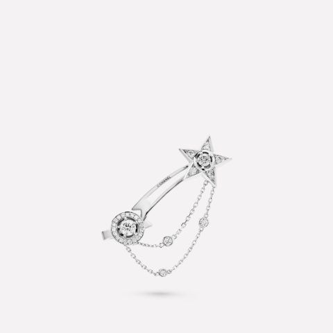 Chanel Comète 1932 Ear J12124 Cuff 18k White Gold Diamonds 1