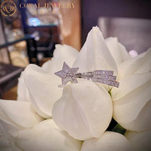Chanel Comète 1932 Ring J12118 18k White Gold Diamonds 3
