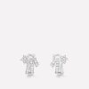 Chanel Comète Étoile Filante J10814 Earrings 18k White Gold Diamonds 1