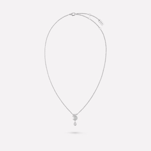 Chanel Eternal N°5 J11991 Necklace 18k White Gold Diamonds 1