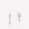 Chanel Eternal N°5 J11992 Transformable Earrings 18k White Gold Diamonds 1
